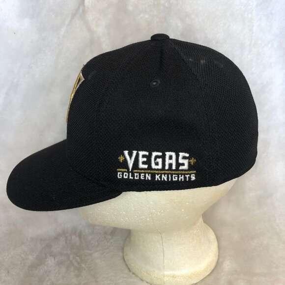 Adidas NHL Las Vegas Golden Knights Fitted Baseball Hat Cap Size Sm/Med - Picture 3 of 8